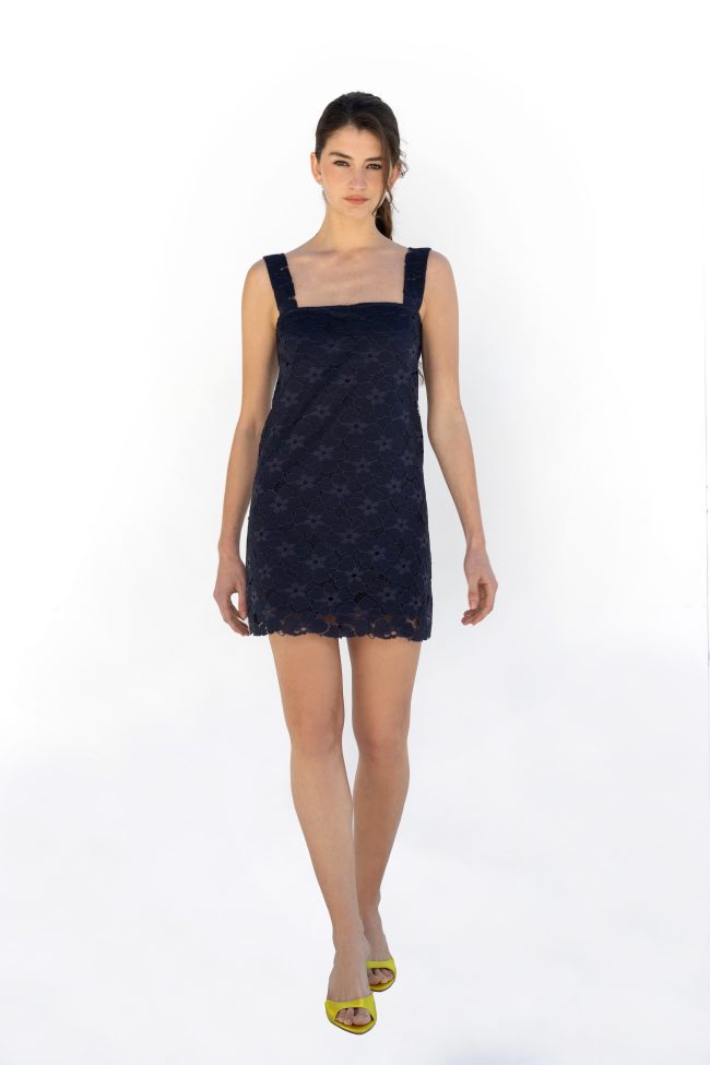 dark blue lace mini dress flickaathens