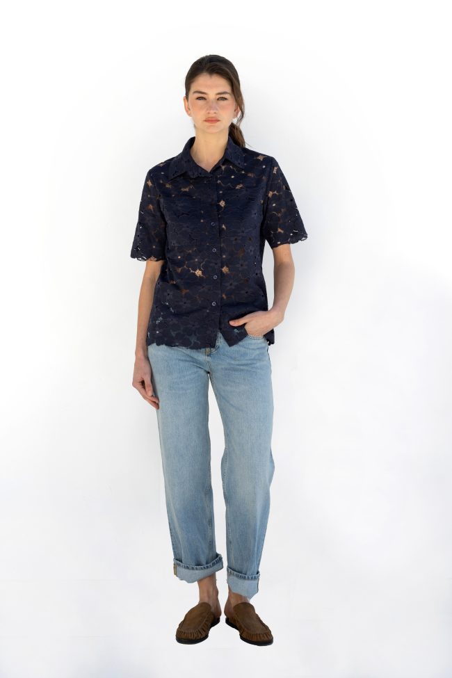 black minimal shirt flickaathens noir bloom